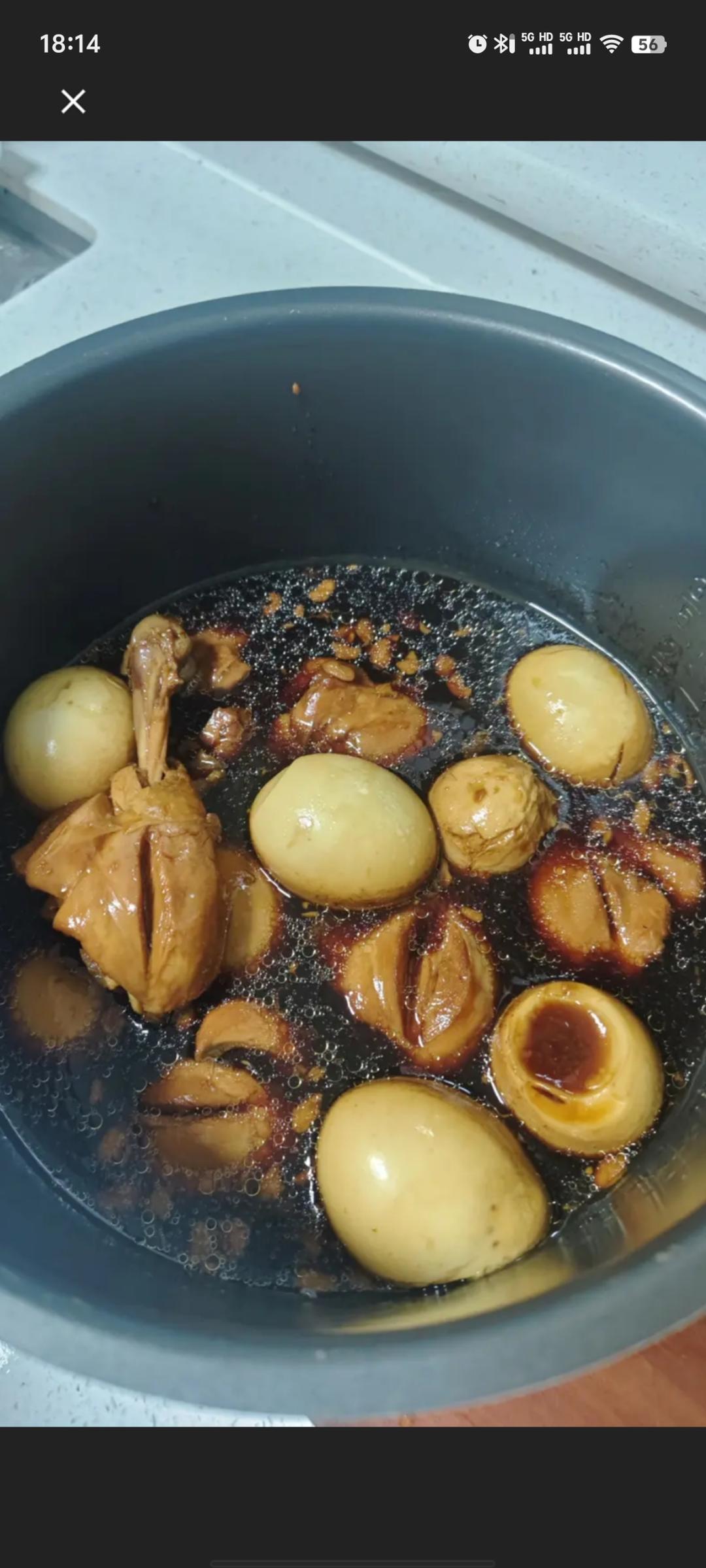 爆好吃的卤鸡腿 卤蛋❗电饭煲 炒锅都可以做~