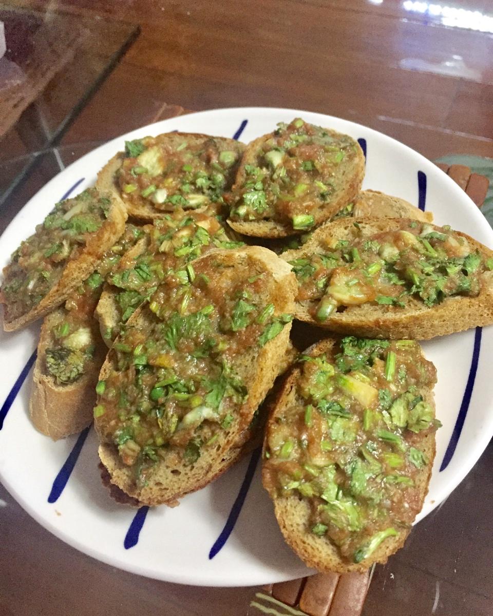黄油蒜香法棍儿