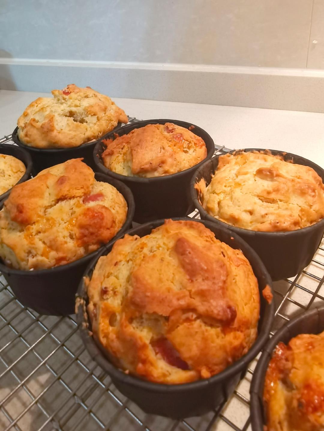 爆浆蓝莓麦芬（橄榄油版）