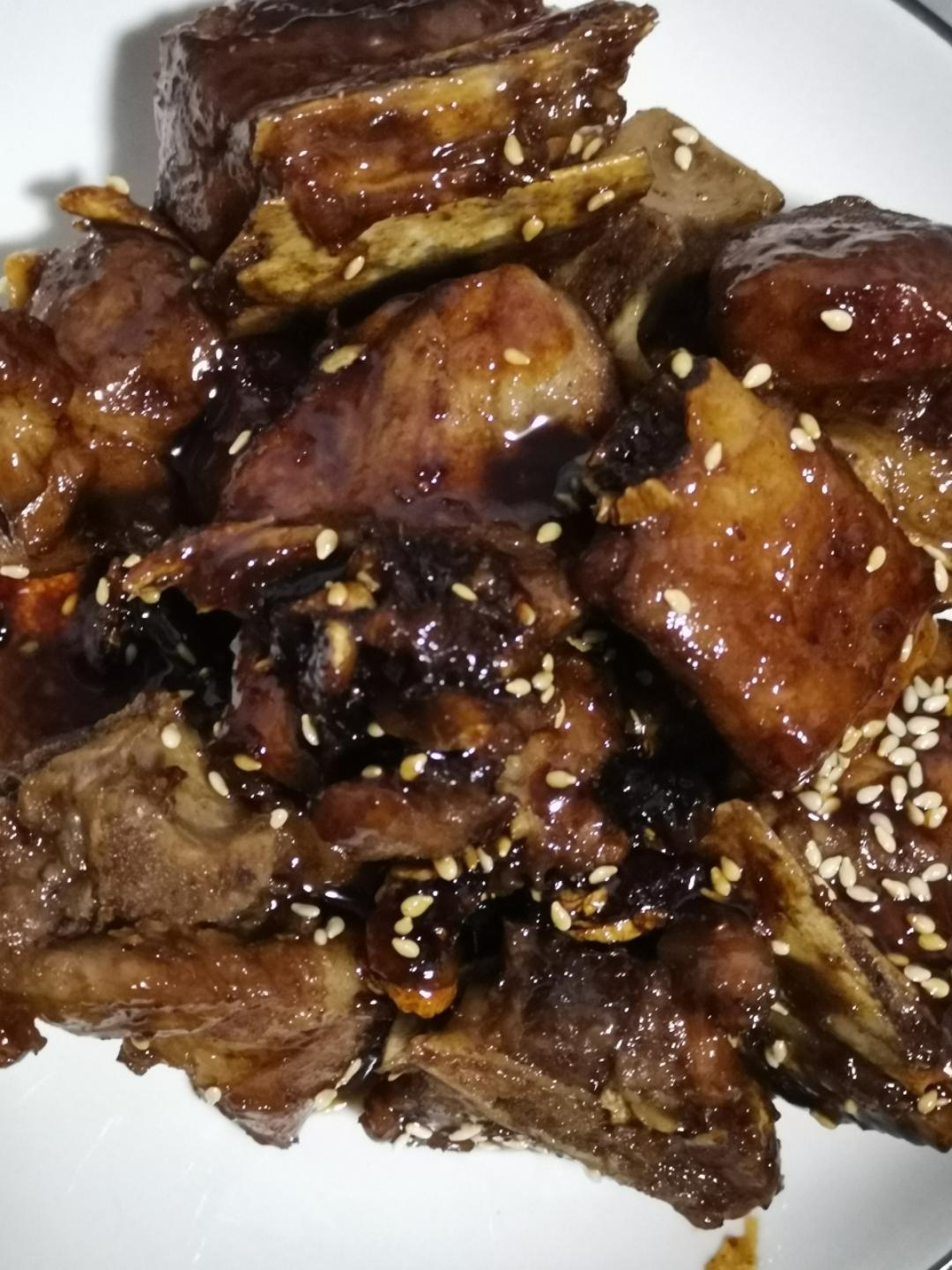 懒人版糖醋排骨