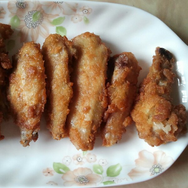 香脆辣味炸鸡翅