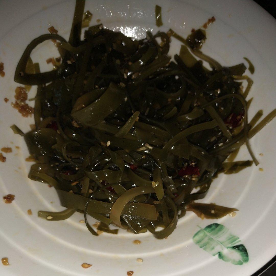 凉拌香辣海带丝
