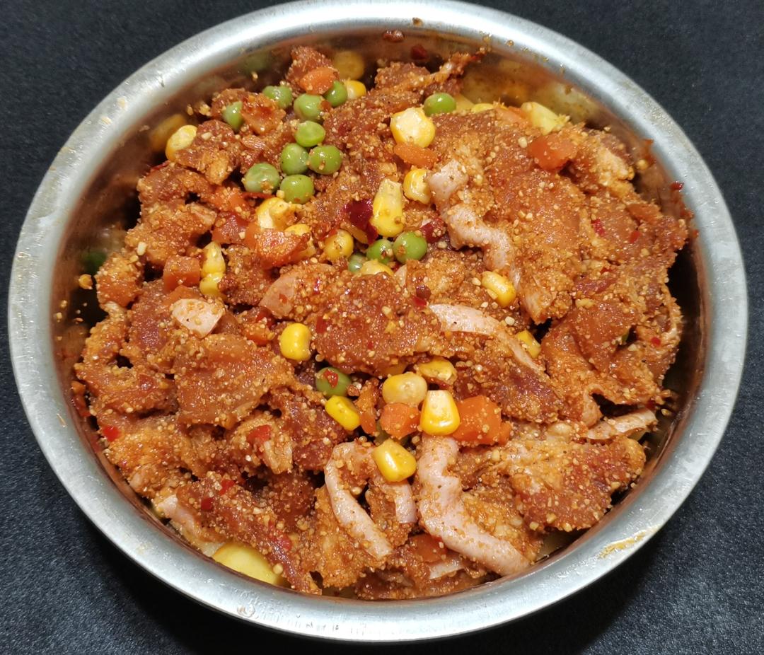 豌豆粉蒸肉~高压锅版的做法