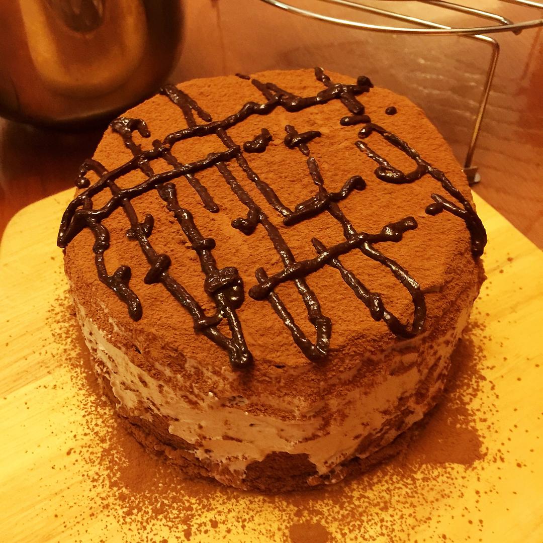 #视频教程#有灵魂的脏脏蛋糕，戚风生涯的巅峰之作，劣狐狐烘焙