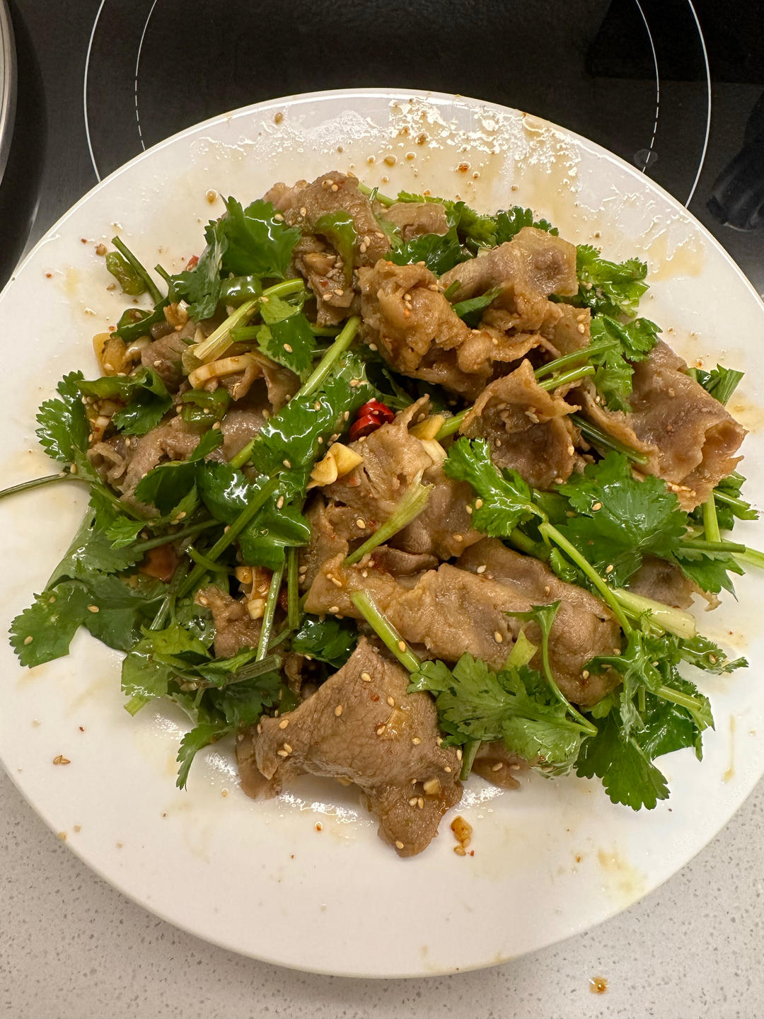 低脂凉拌肥牛
