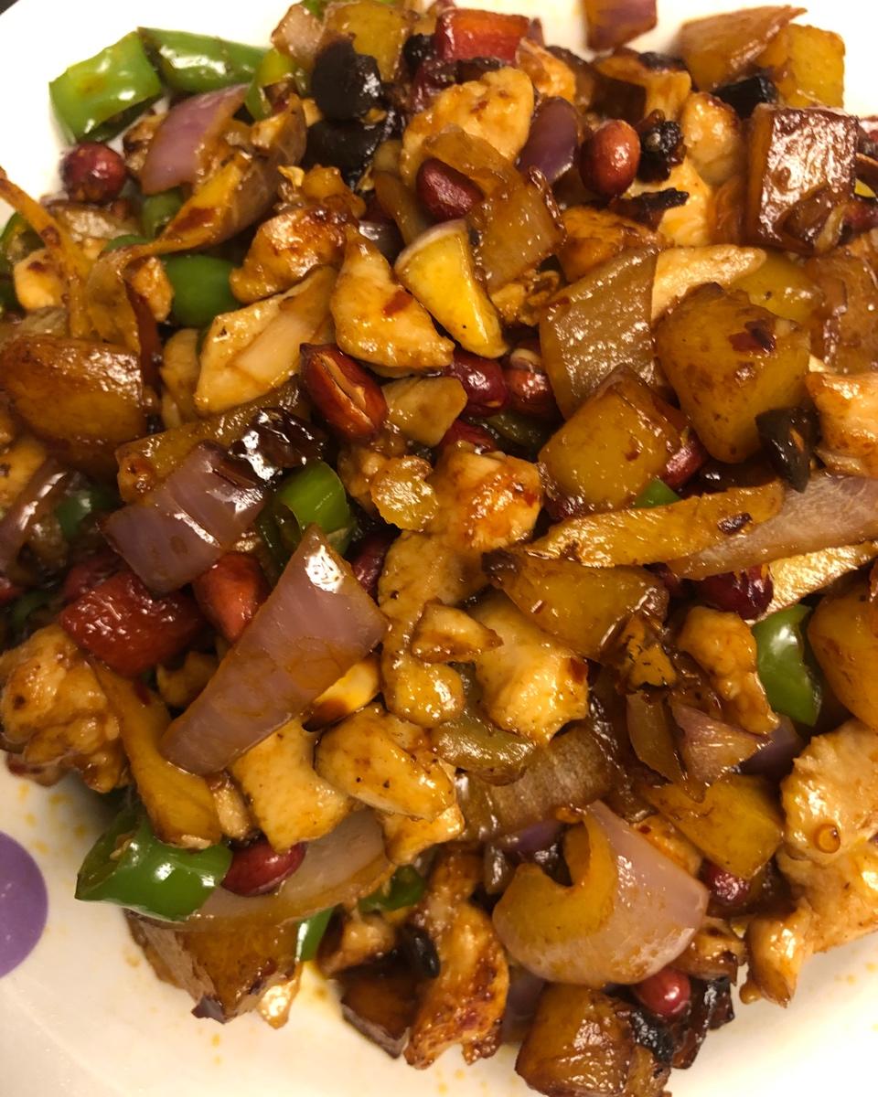 宫爆鸡丁（土豆控）