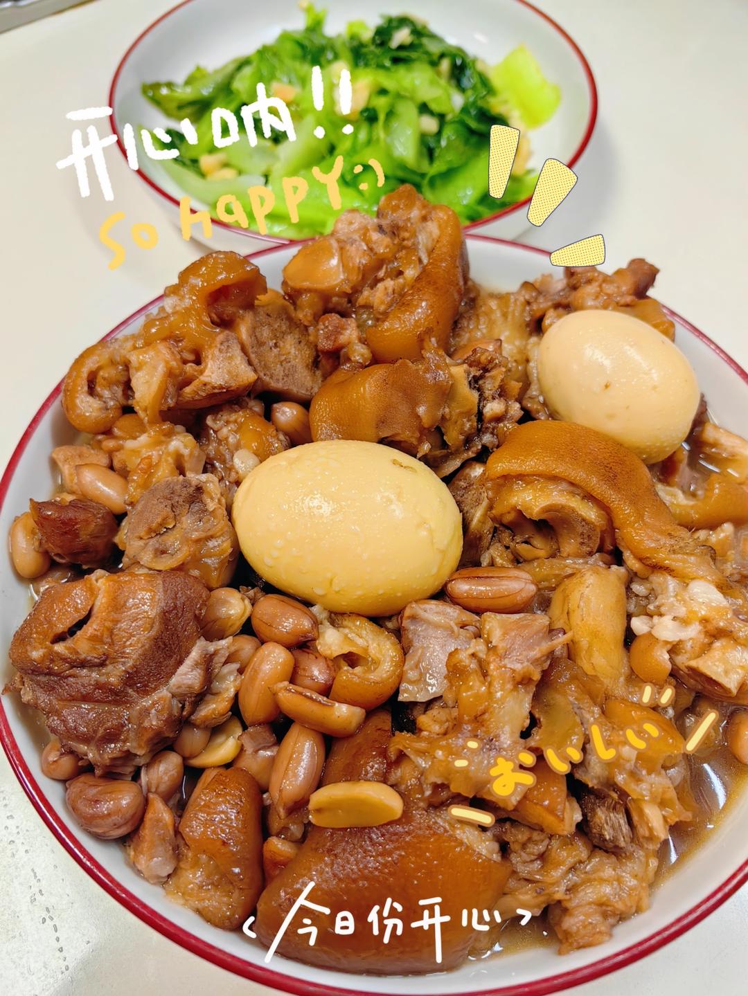 超简单黄豆炖猪蹄·宝宝爱吃版