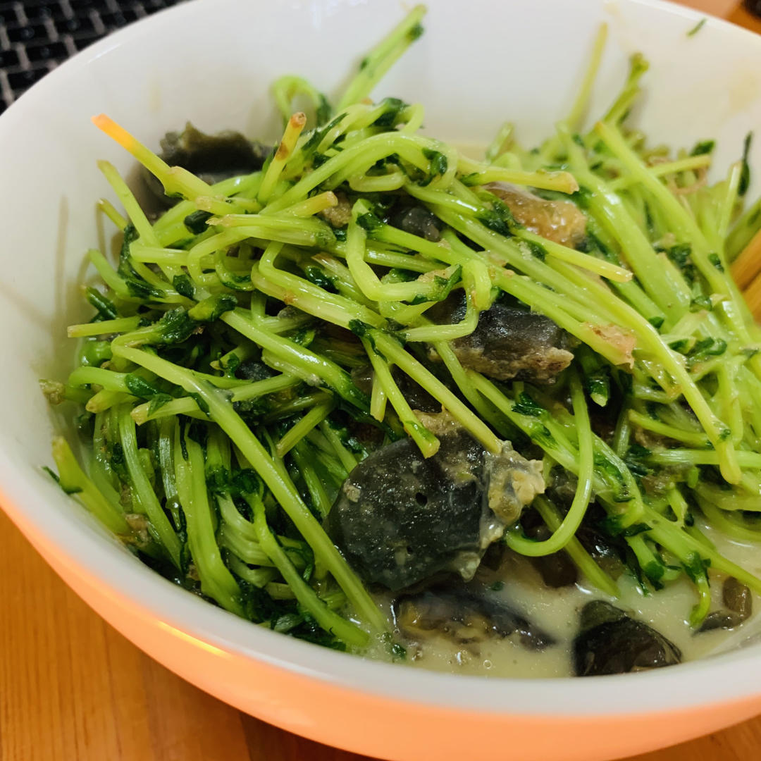 上汤豆苗