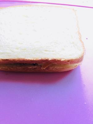 #麦子厨房#早餐机制做～香蕉藜麦三明治的做法 步骤6