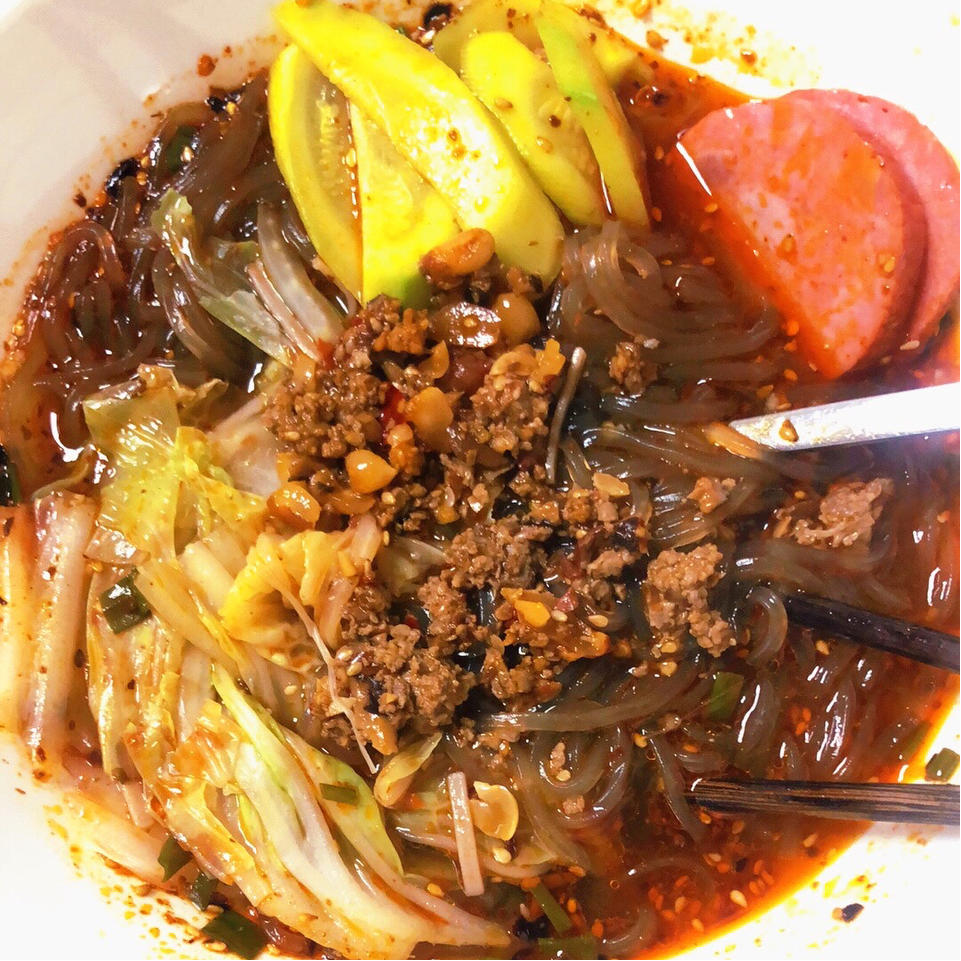 家庭版酸辣粉