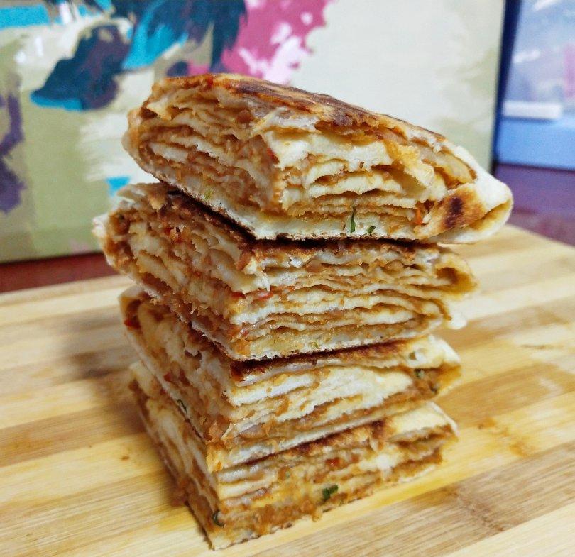 千层肉饼