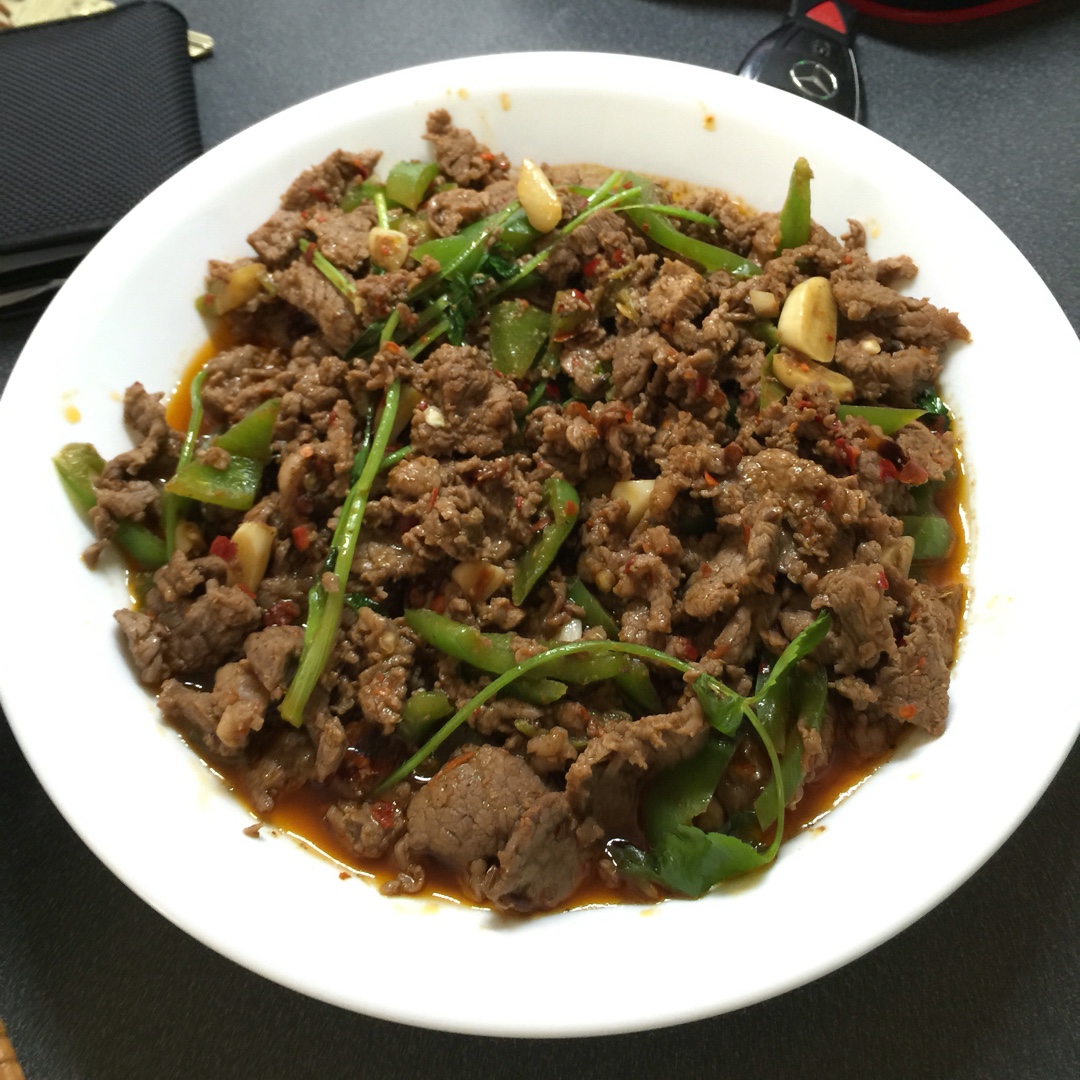 青椒牛肉