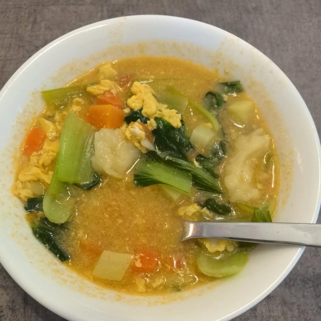 疙瘩汤～拌疙瘩手法视频