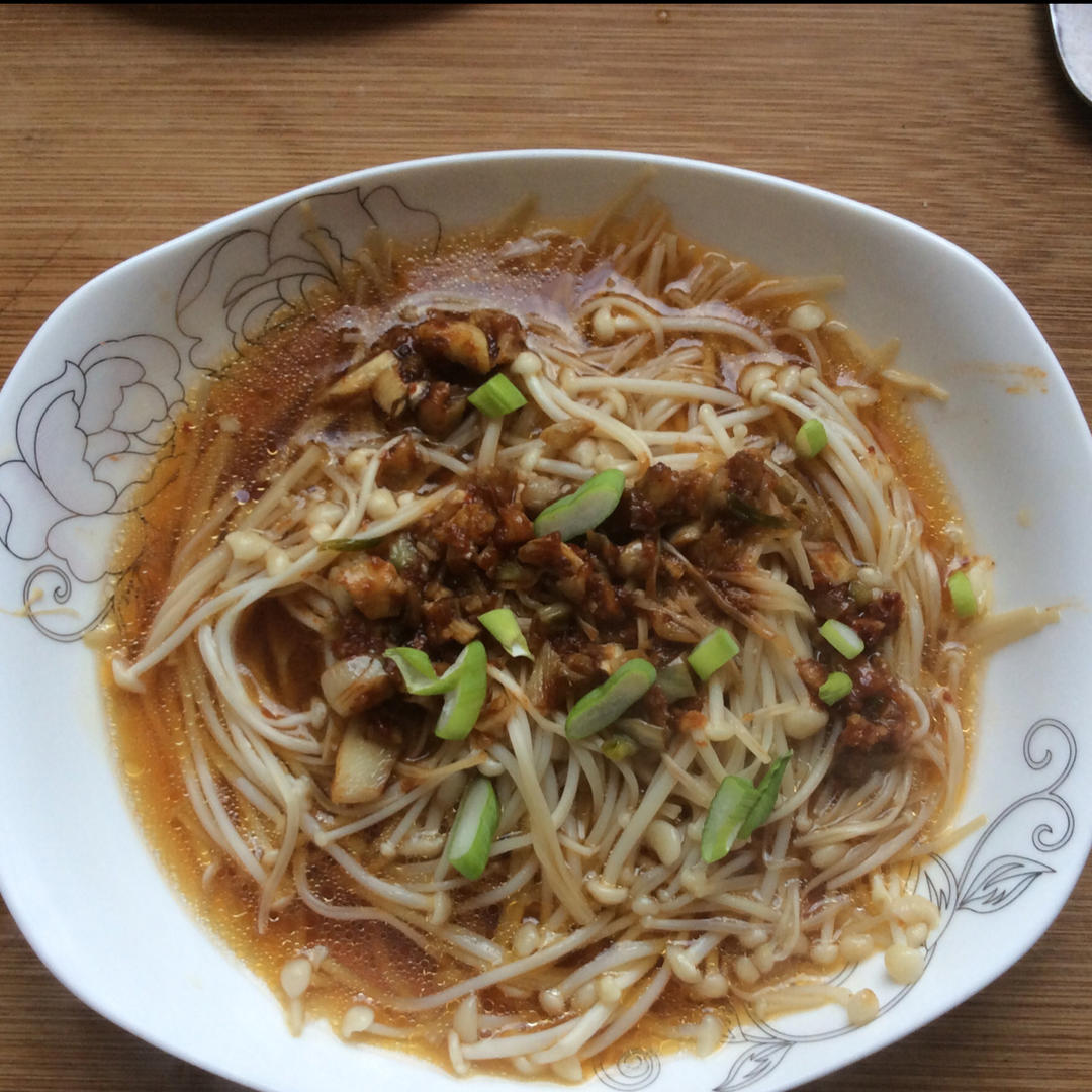 蒜蓉蒸金针菇