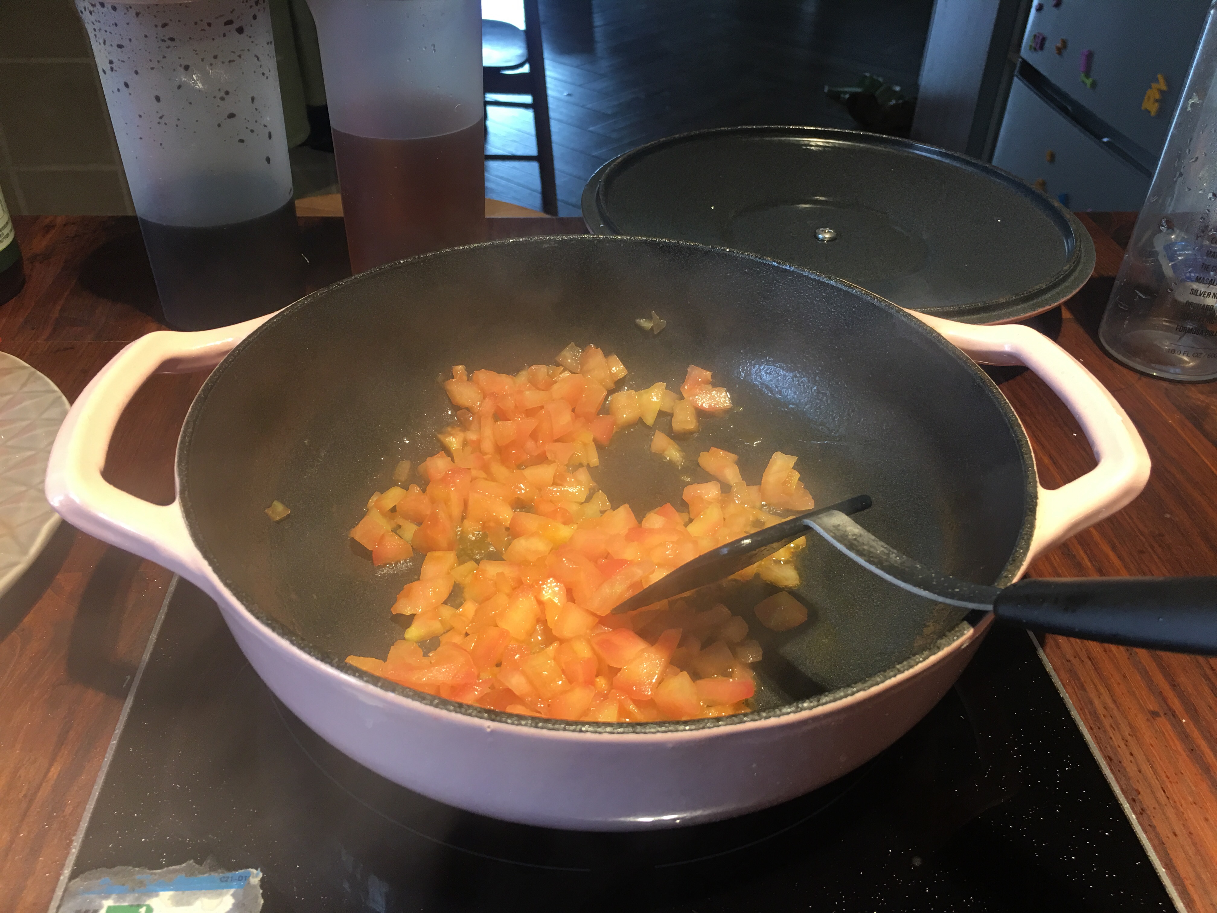 金孚顿珐琅锅番茄牛腩煲的做法 步骤5