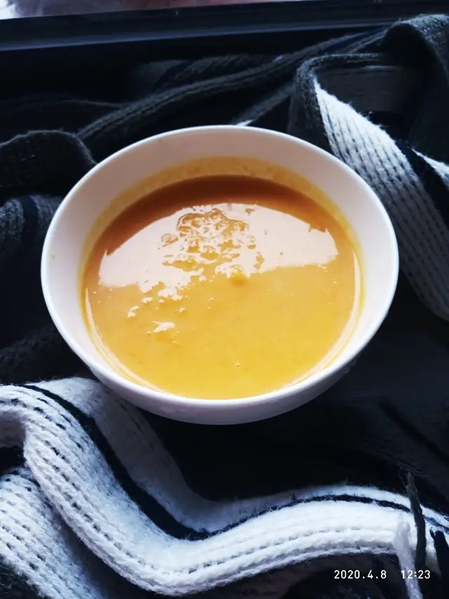 宝宝辅食之奶香南瓜浓汤的做法