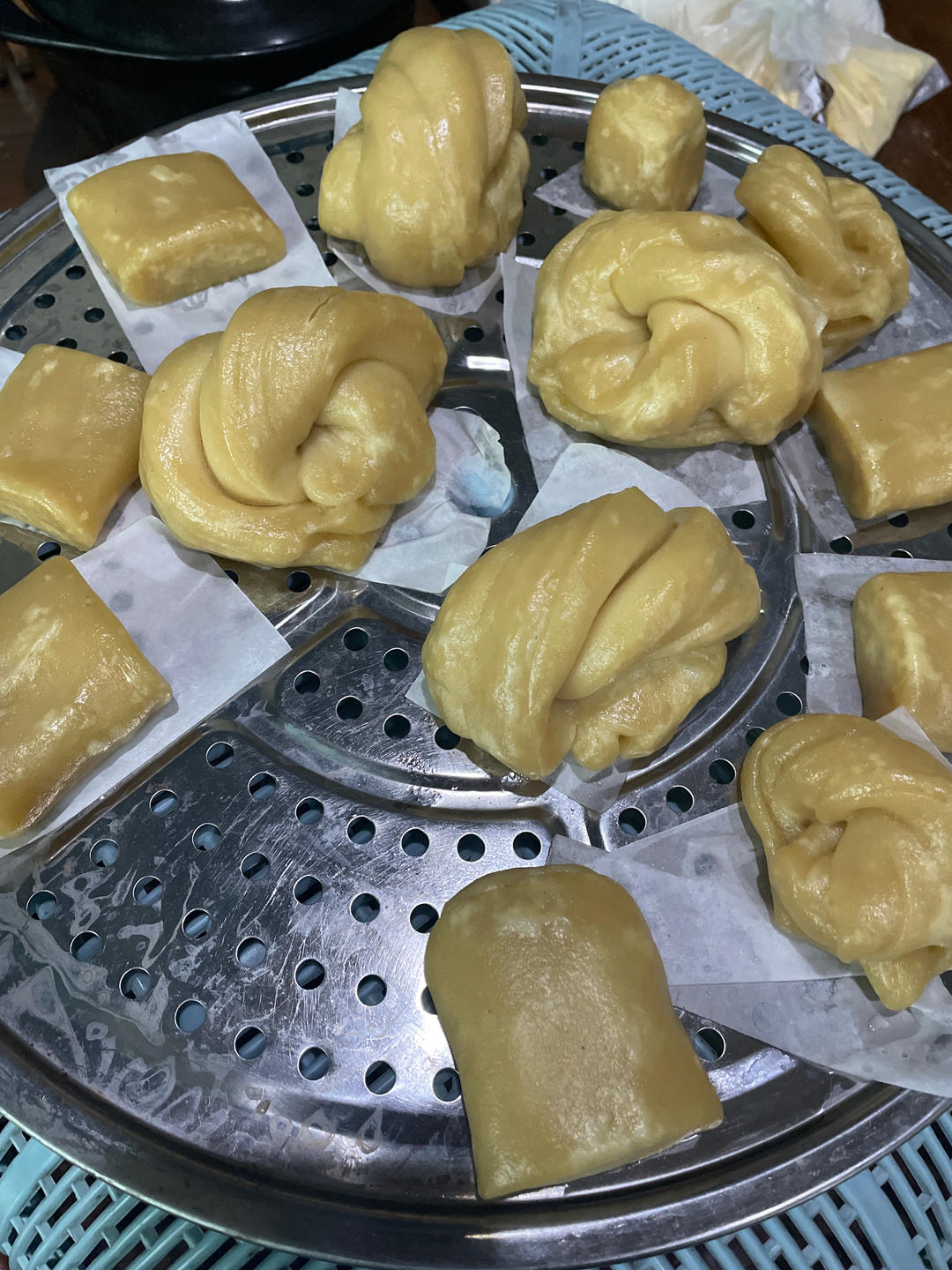 🔥免手揉水光肌馒头—拯救不会揉面的南方妹子（含操作视频）压面机版