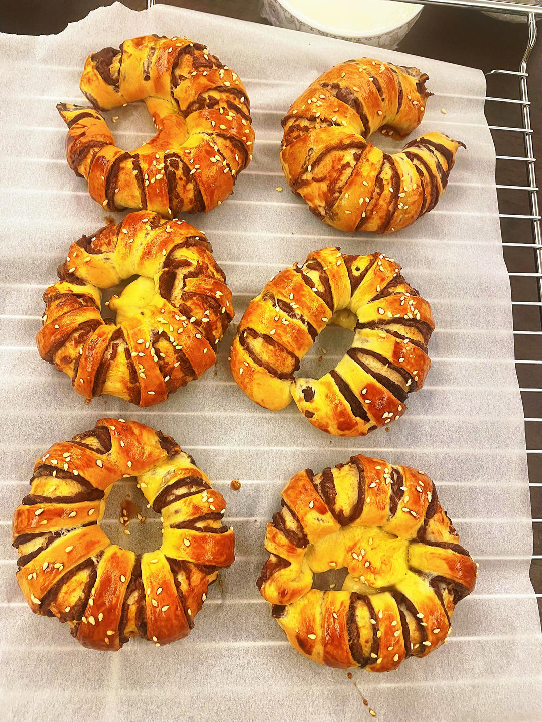 超详细的豆沙面包🍞