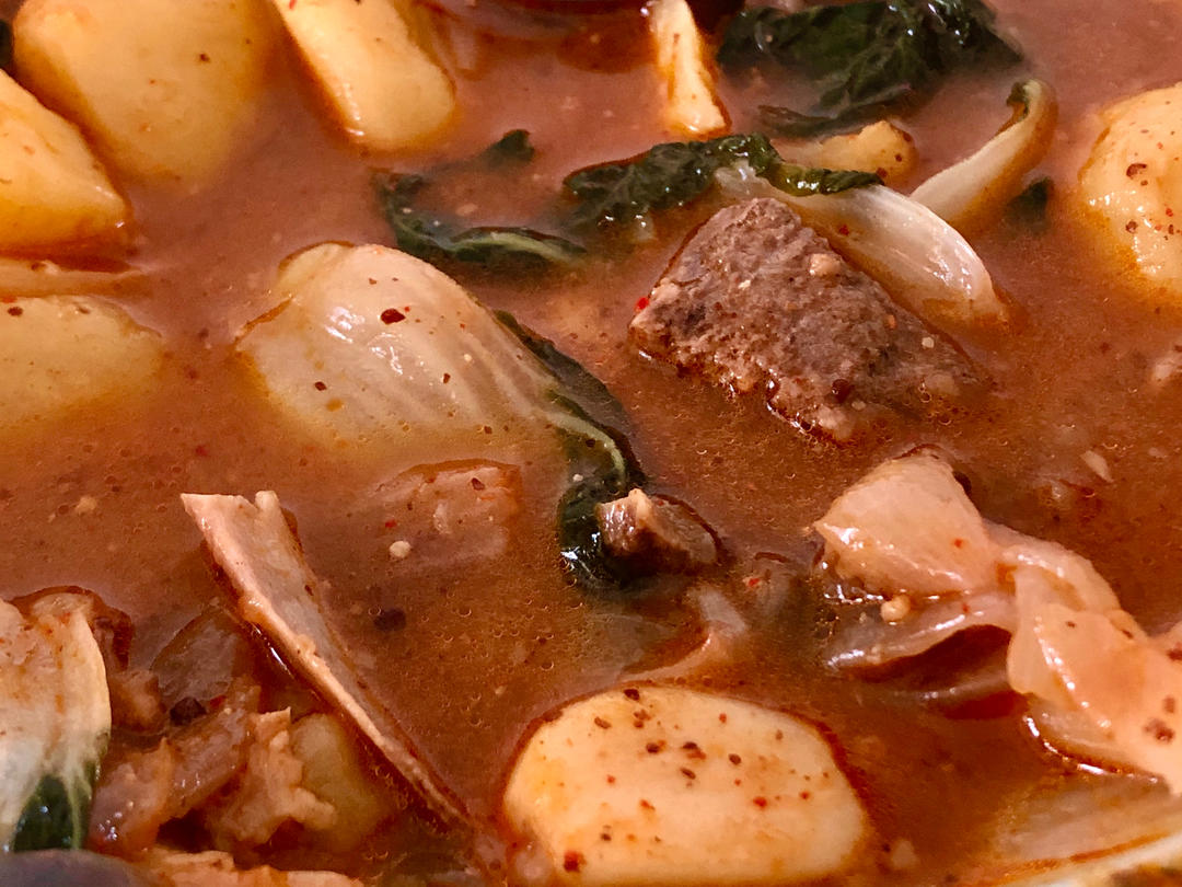 韩式土豆脊骨汤【山姆厨房】