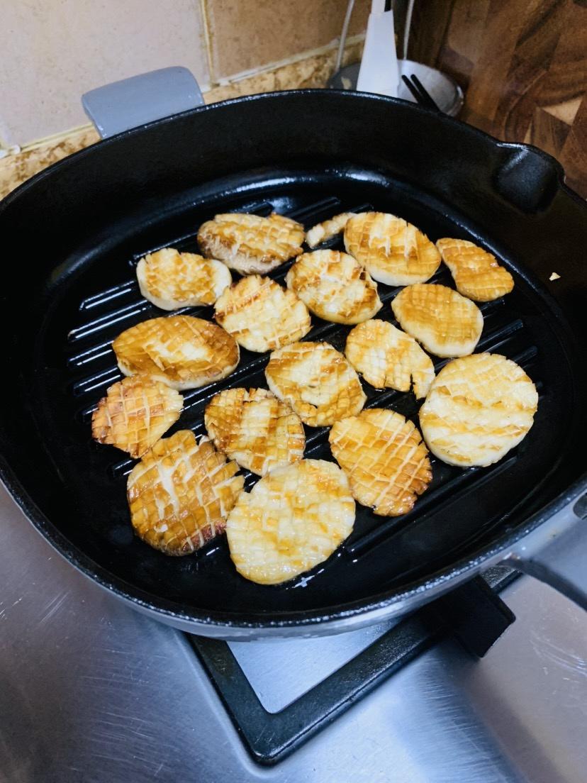 香煎杏鲍菇的做法