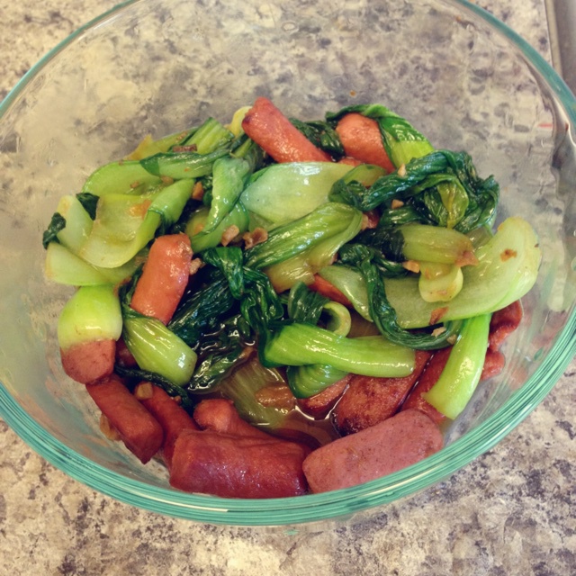 火腿小油菜