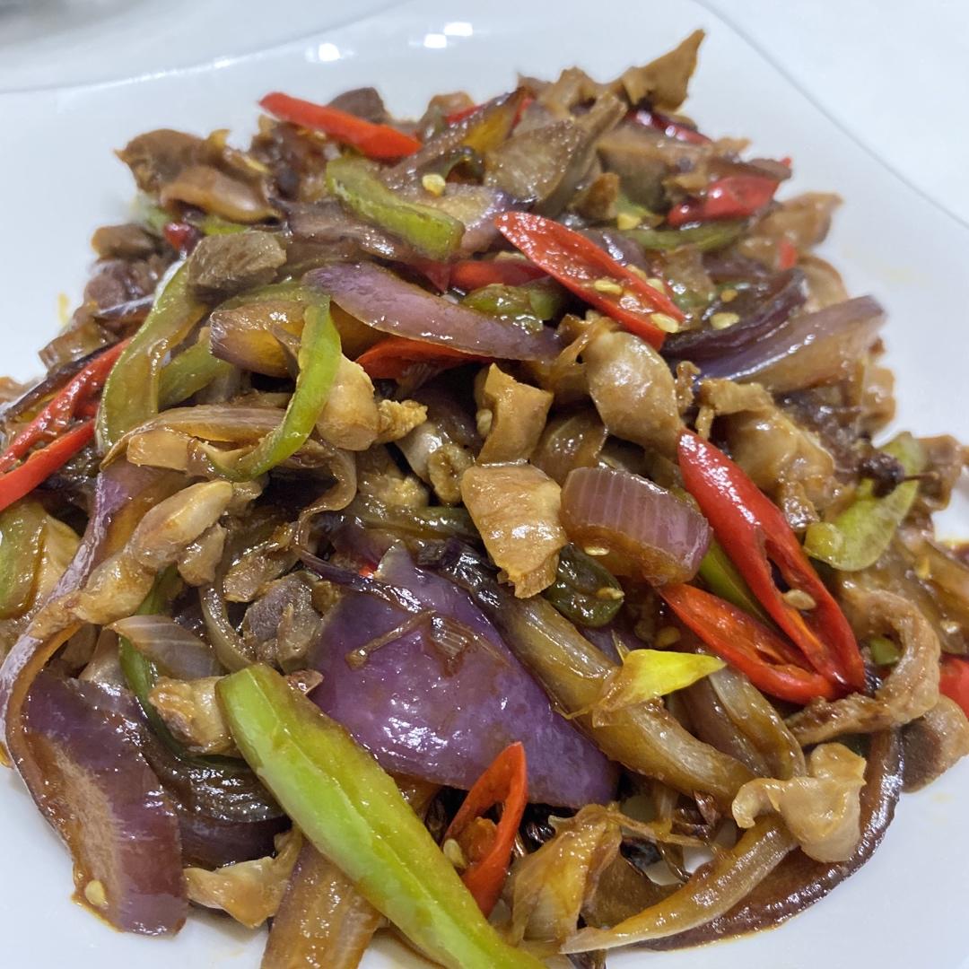 妈妈牌酸辣鸡胗