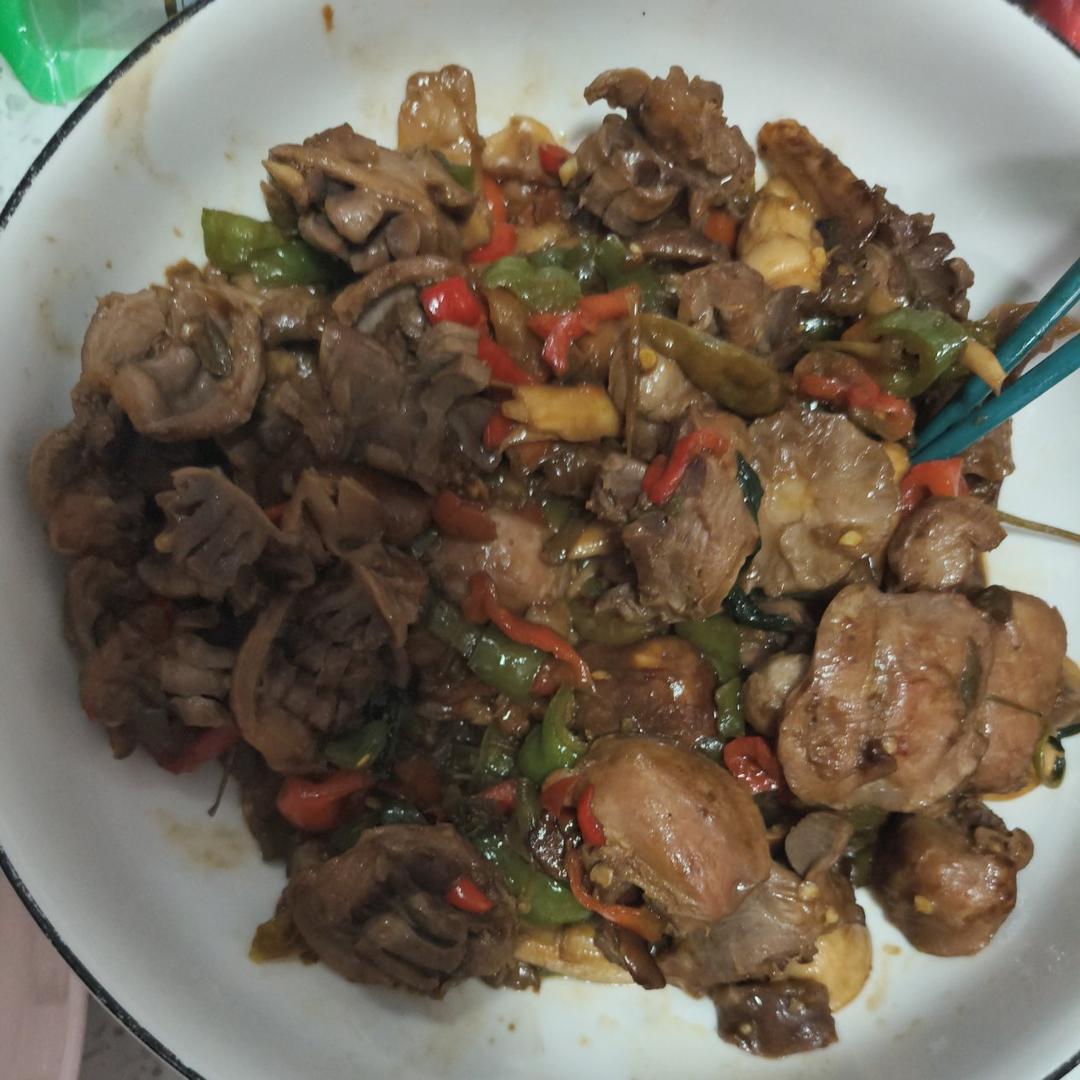 🔥酸辣鸡杂这样做，三碗米饭都不够吃❗️