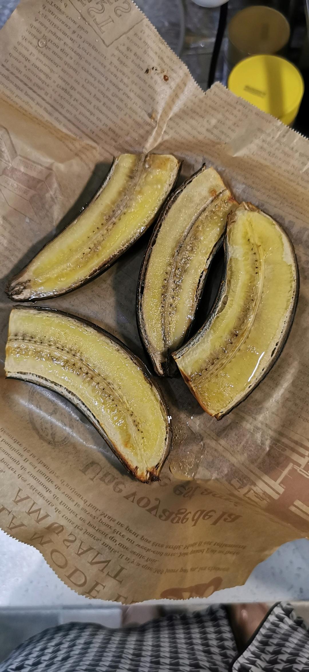 烤香蕉