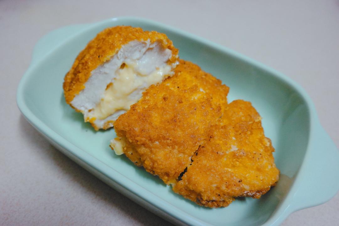 【芝士爆浆鸡排】