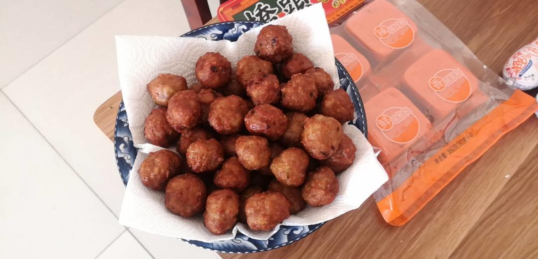 炸藕丸子