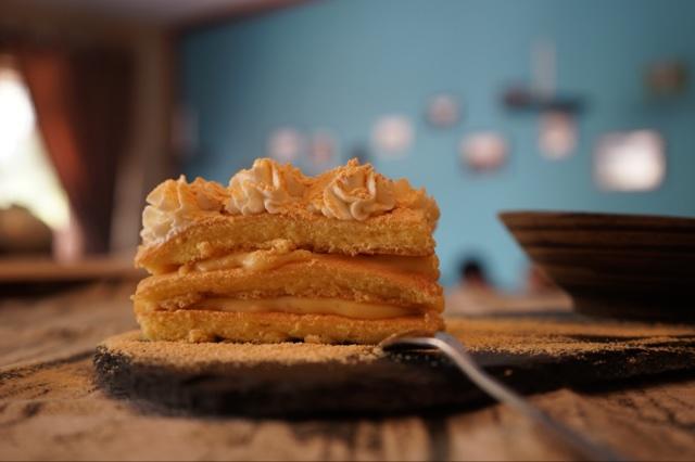 日式豆乳盒子蛋糕