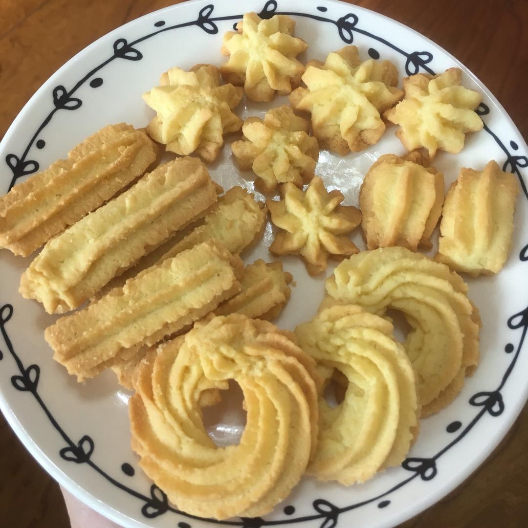 黄油曲奇（绝对成功的经验分享）