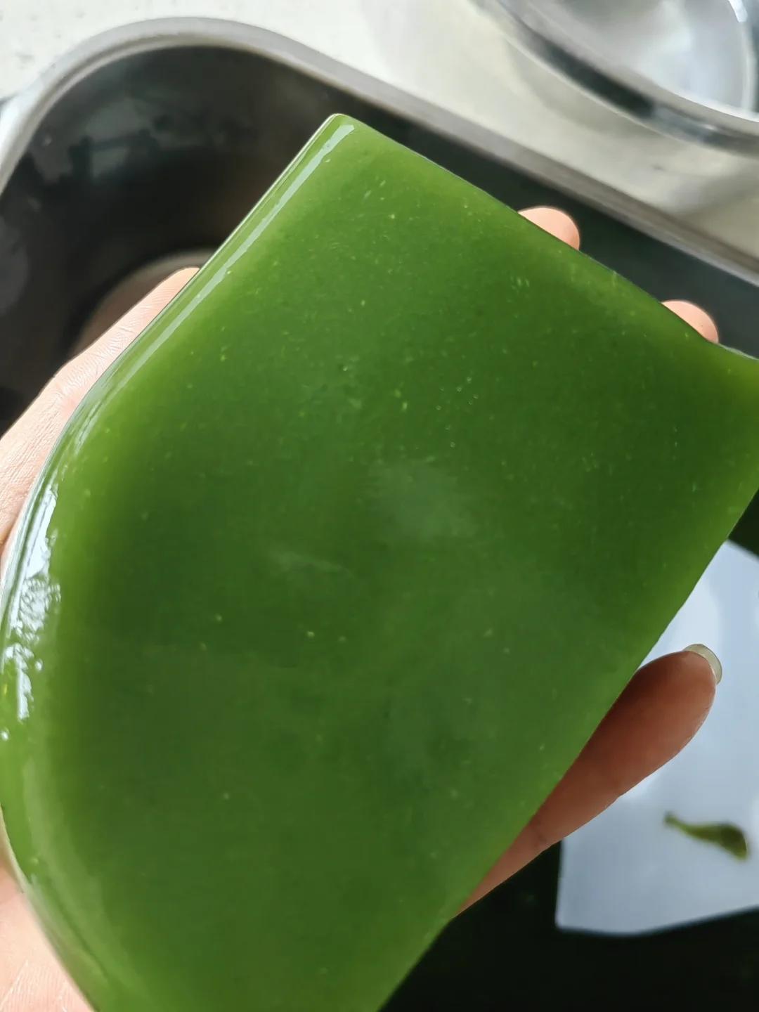 绿色烧仙草
