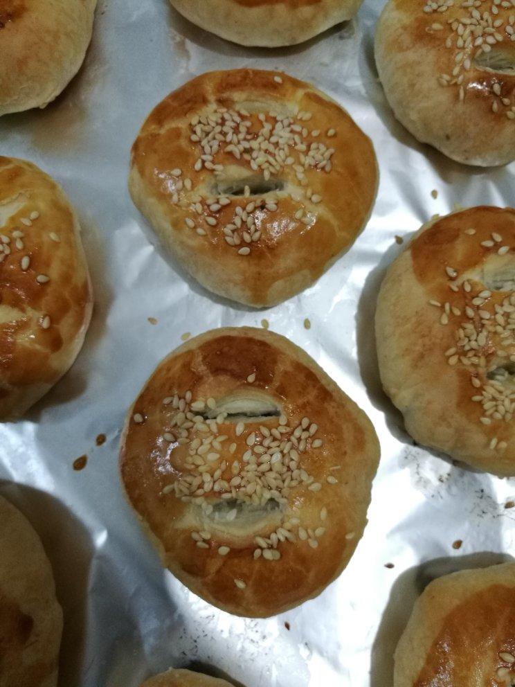 芝麻花生香酥饼（植物油版）