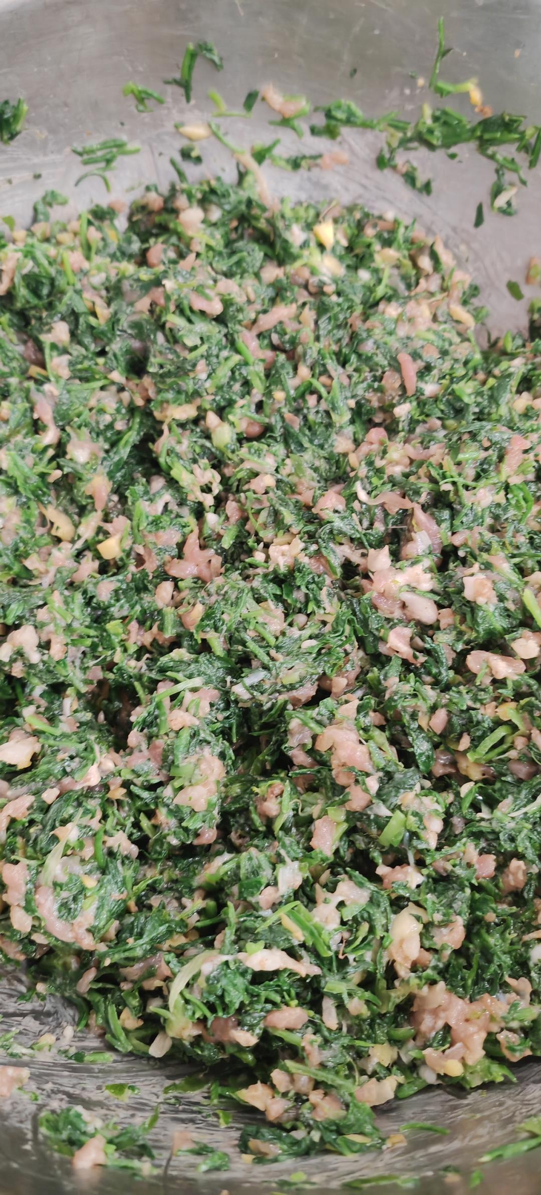 荠菜猪肉饺子馅