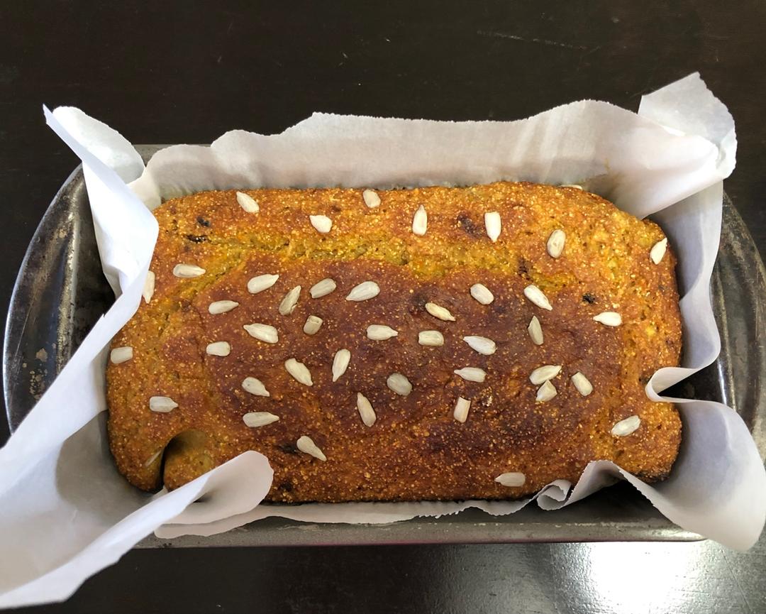 蔓越莓香橙玉米快手面包丨健康·烘焙