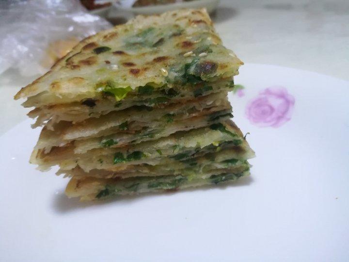 葱油饼（饺子皮版）