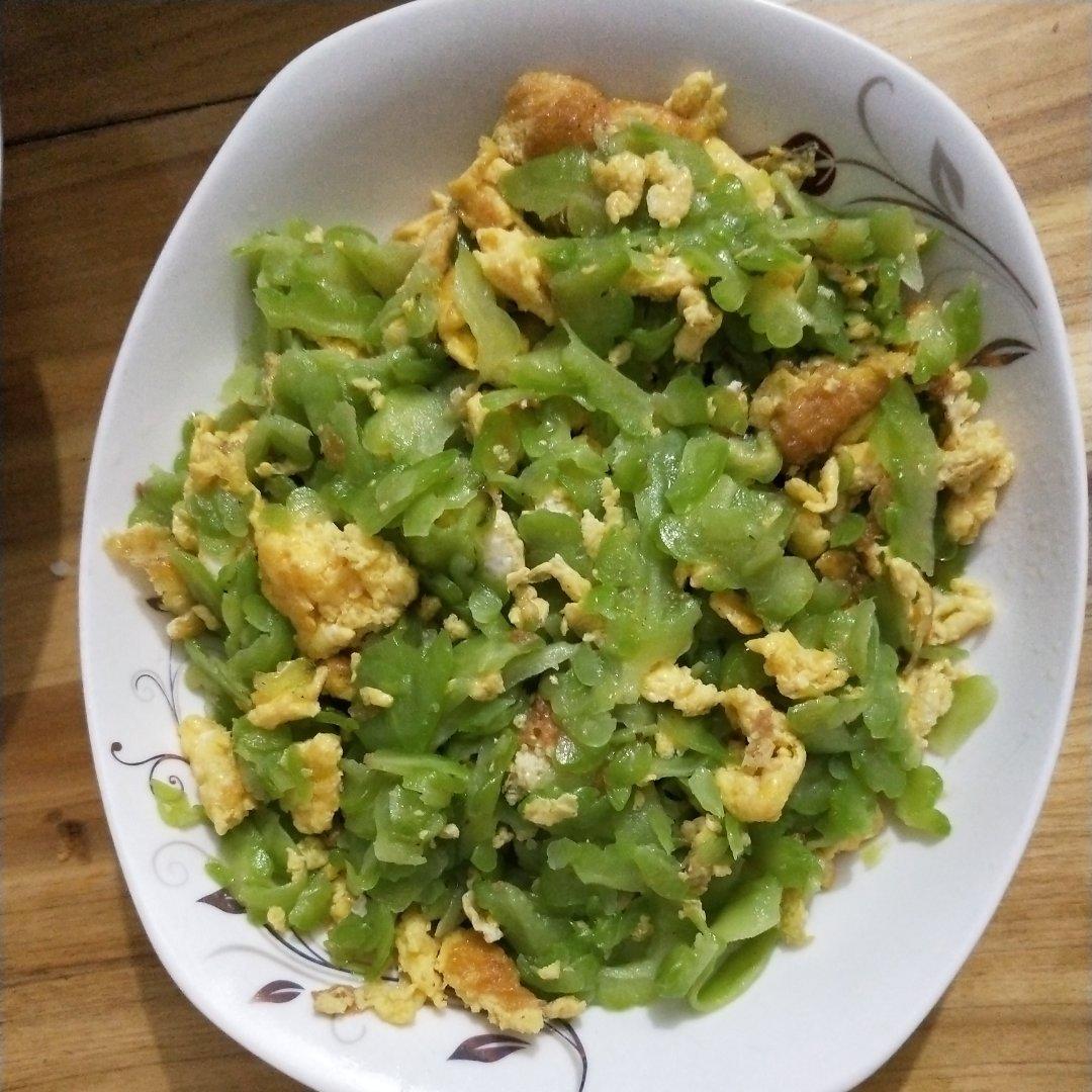 苦瓜炒蛋