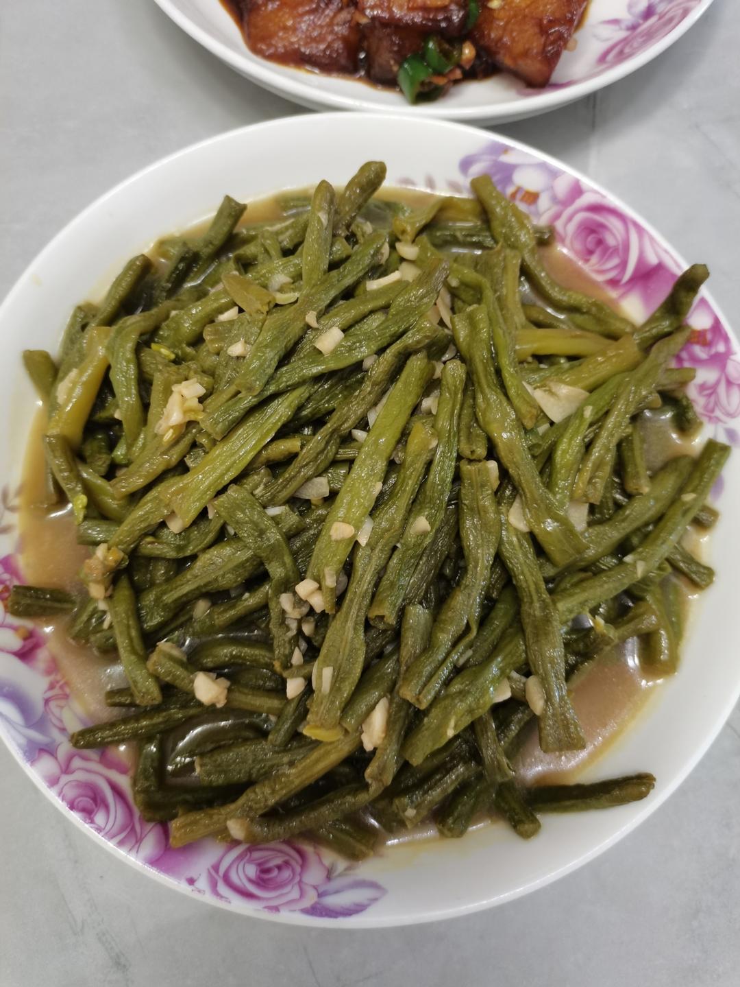 蒜泥缸豆