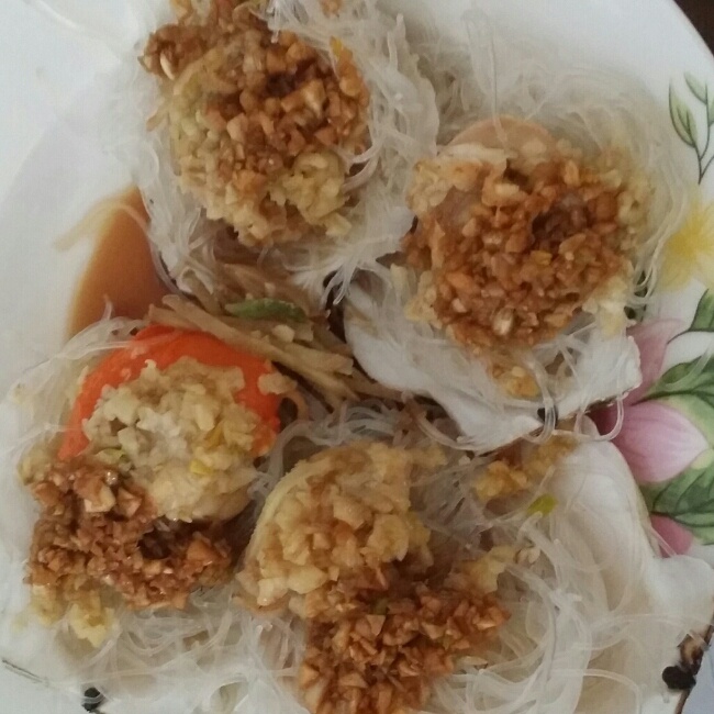 蒜蓉粉丝蒸扇贝