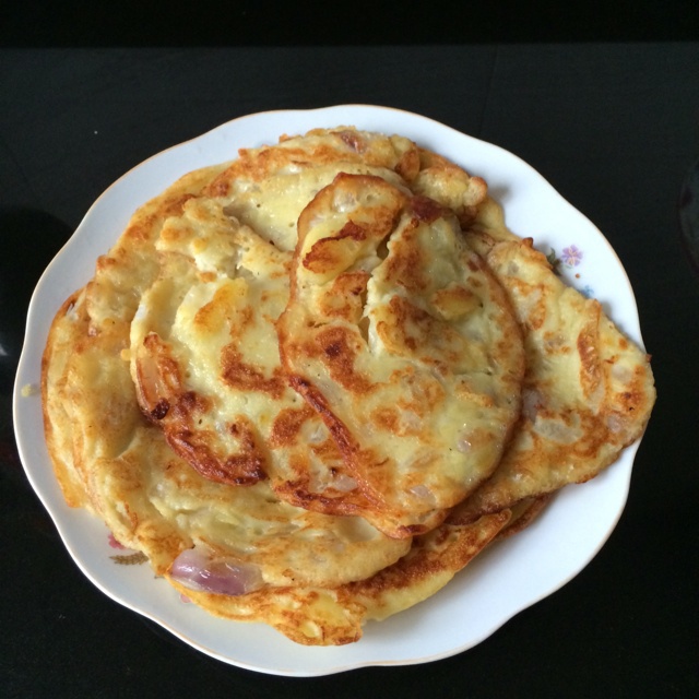 土豆洋葱煎饼