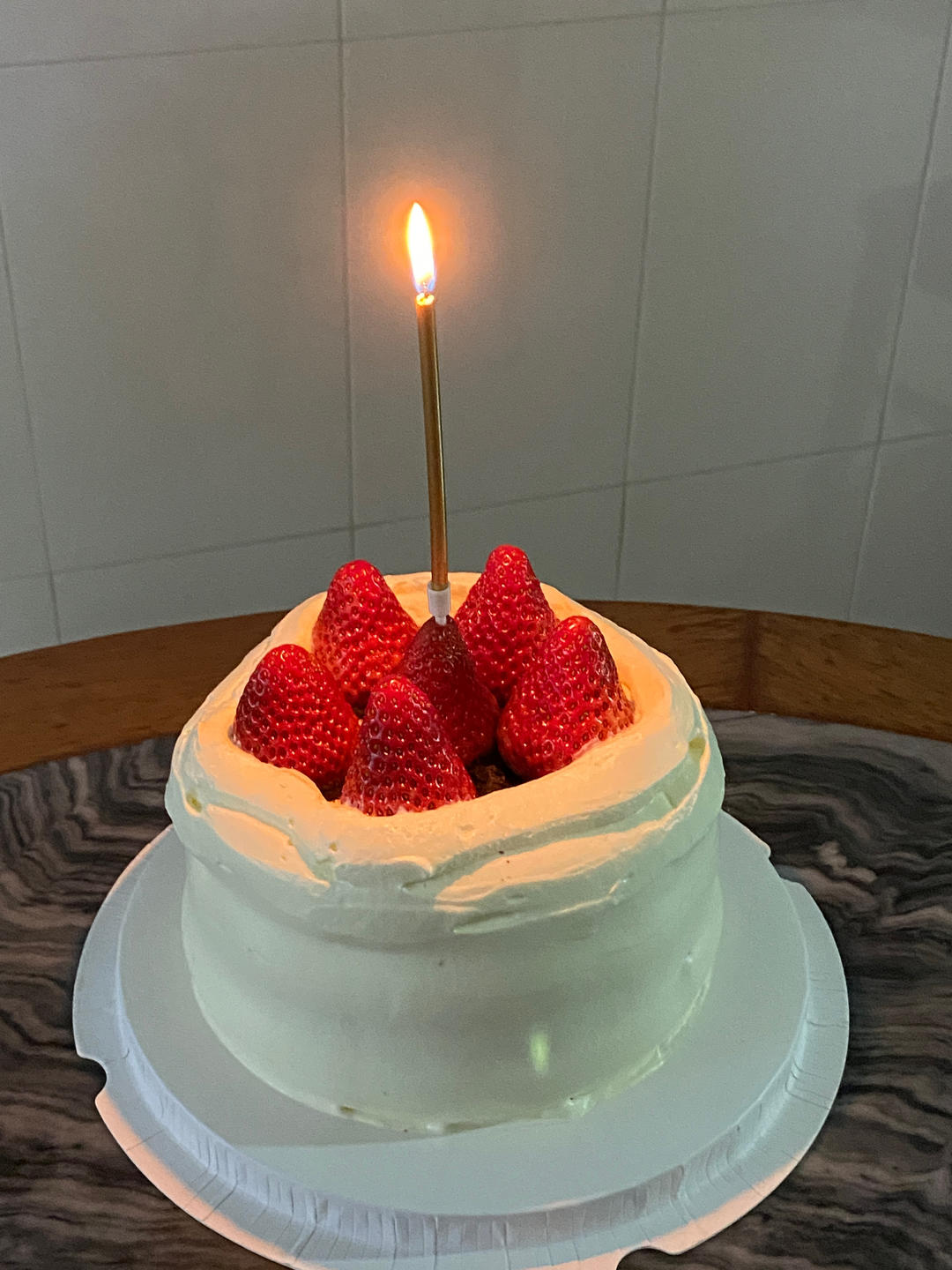 蓝莓生日蛋糕