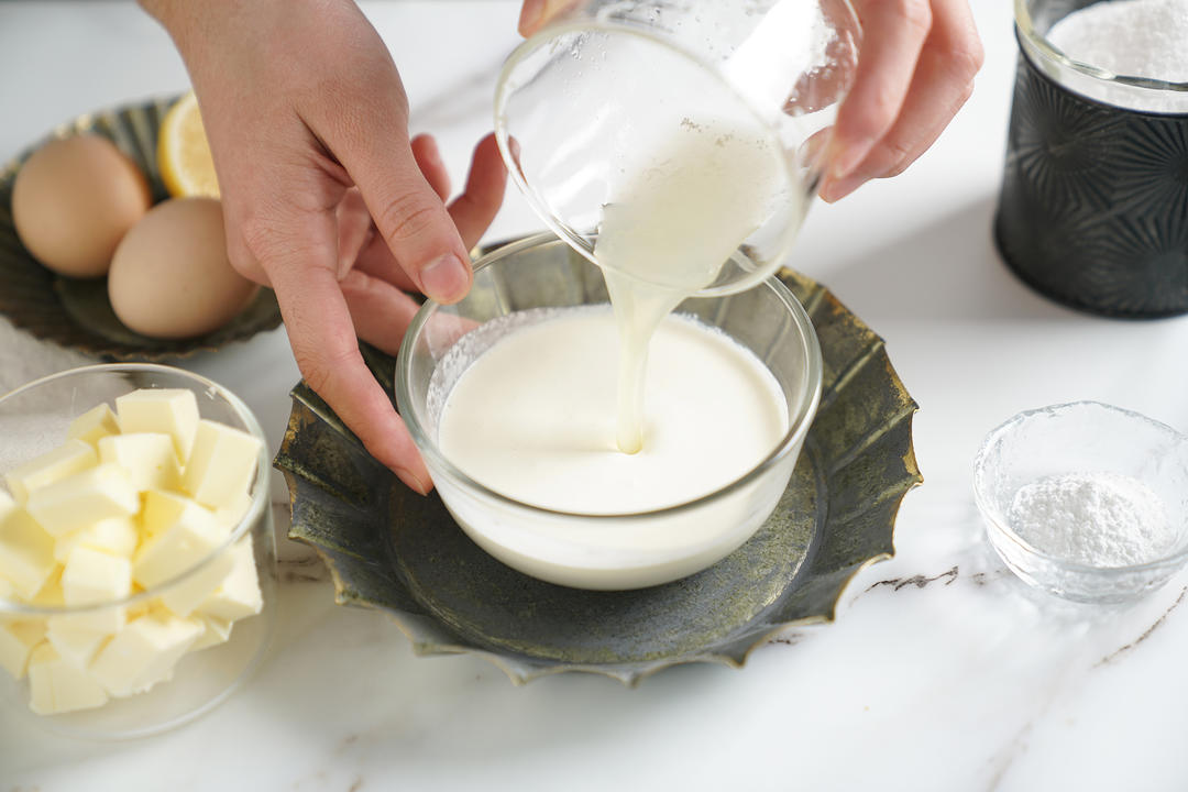 纯奶手撕吐司的做法 步骤1