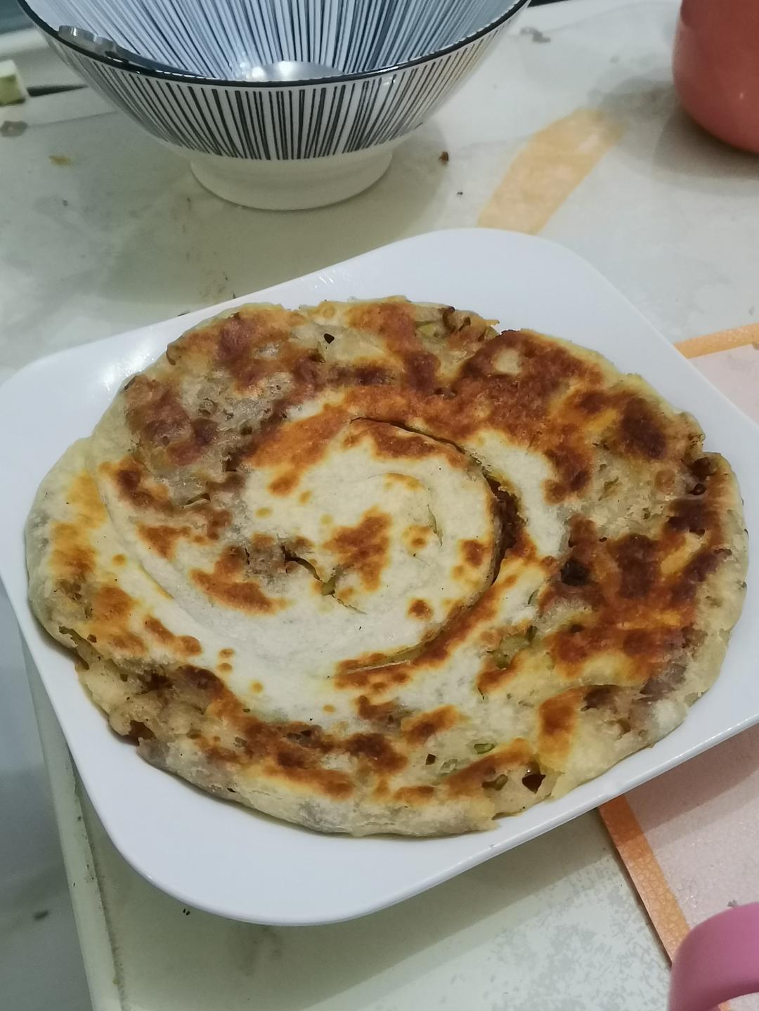 葱油饼家庭版（外酥里嫩）