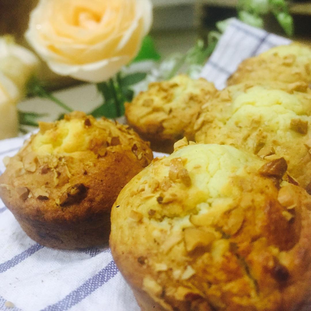 软心乳酪香蕉马芬<Banana Cream Cheese Muffins>