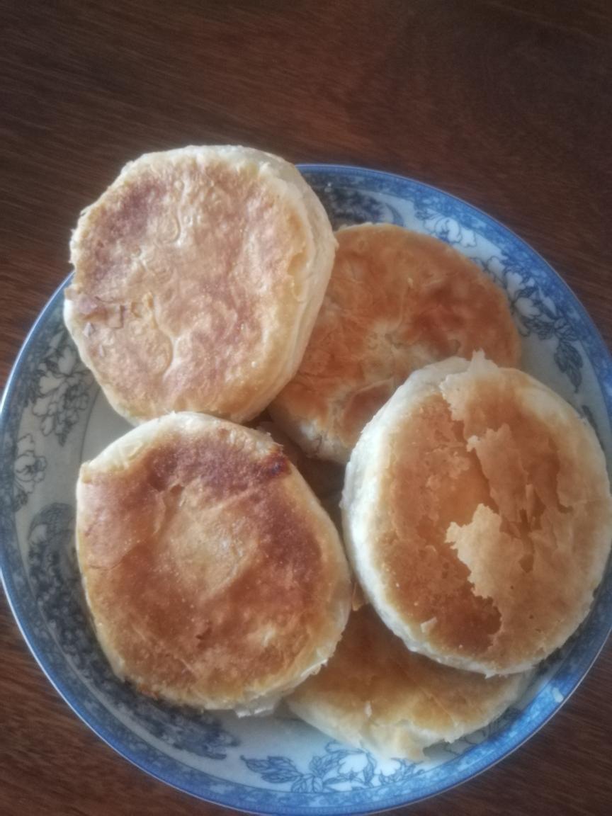 芝麻椒盐牛舌饼（北京小吃）
