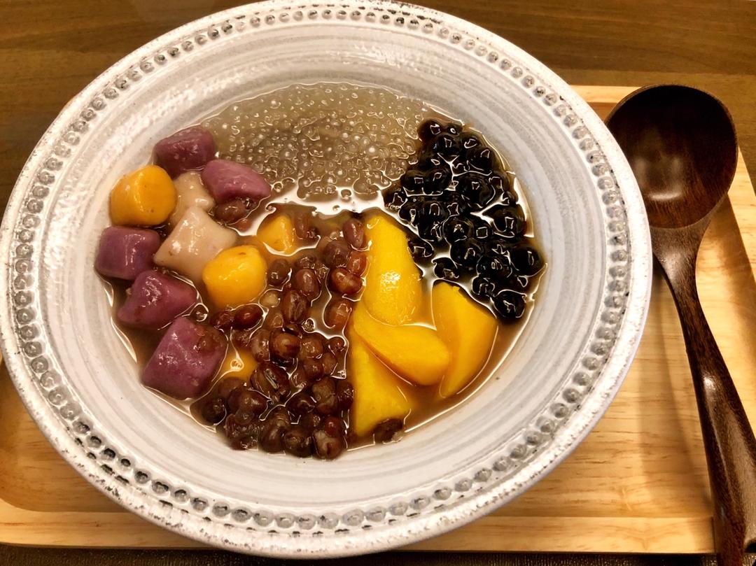 芋圆&薯圆红豆糖水