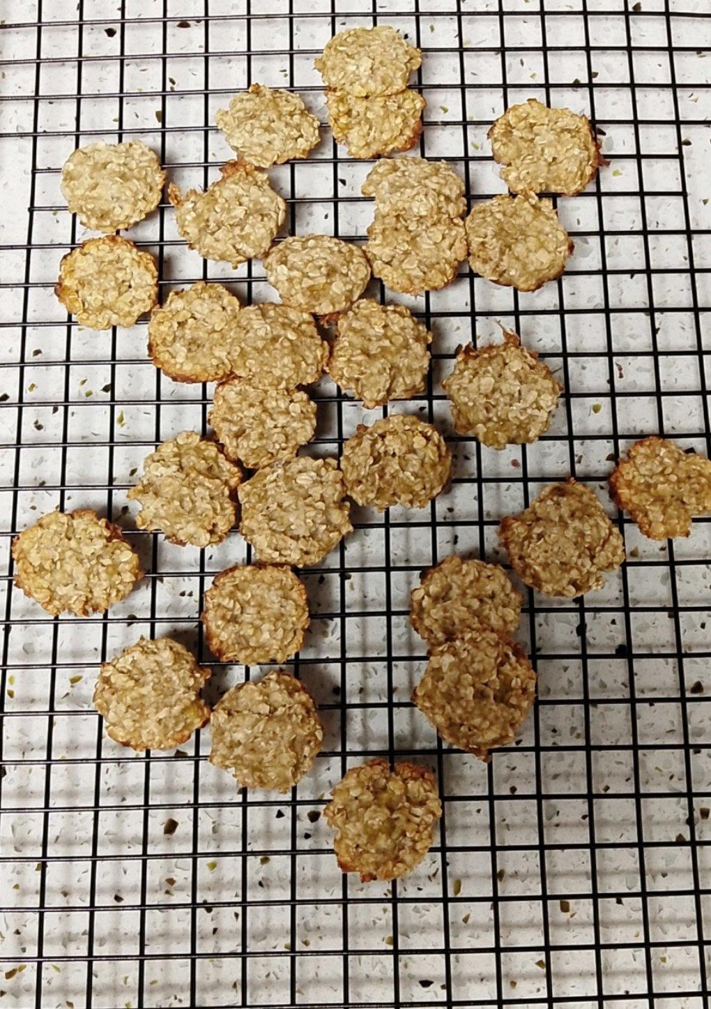 香蕉燕麦葡萄干曲奇饼