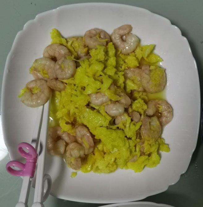 虾仁滑炒鸡蛋