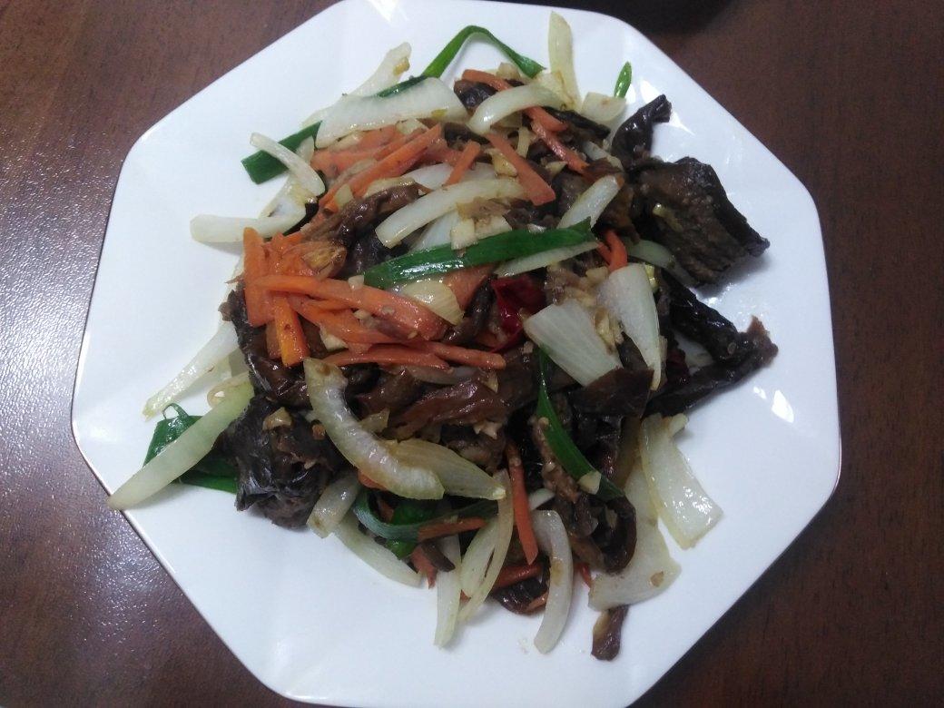 延边家常炒干茄子条